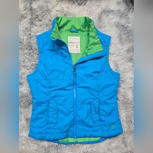 Aeropostale Blue and Green Vest